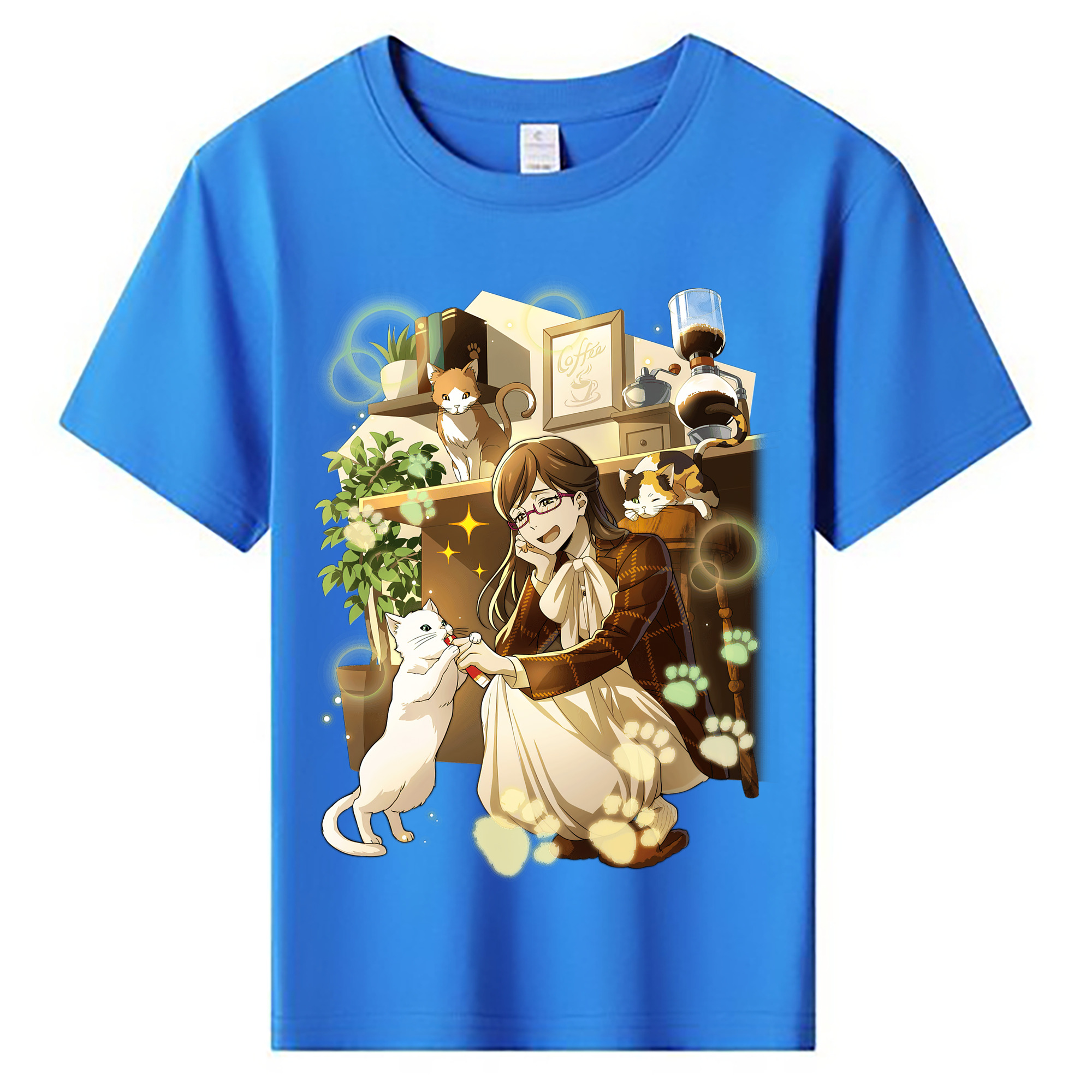 （画像用） 文豪ストレイドッグス Bungo Stray Dogs 綿100％キッズTシャツ（フロントプリント）